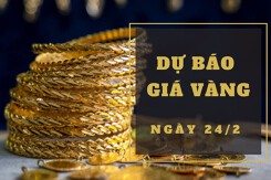 Dự báo giá vàng 24/2: Có khả năng tiếp tục giảm?