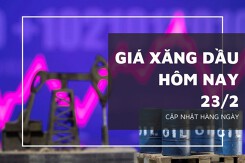 Giá xăng dầu hôm nay 23/2: Lao dốc mạnh với mức biến động gần 2%