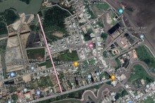 Đường dự kiến sẽ mở theo quy hoạch ở thị trấn Cần Thạnh, huyện Cần Giờ, TP HCM (phần 3)