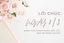 60 lời chúc 8/3 dành cho khách hàng, đối tác và bạn bè đồng nghiệp hay, mới nhất 2026