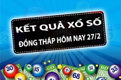 (KQXSDT) Kết quả xổ số Đồng Tháp hôm nay thứ Hai 27/2/2023: Giải đặc biệt 545088