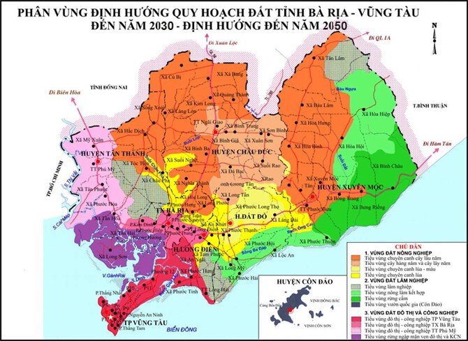 Quy hoạch giao thông tỉnh Bà Rịa – Vũng Tàu mới nhất