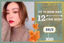 Tử vi hàng ngày hôm nay của 12 con giáp 28/2/2023: Mão tài lộc khởi sắc, Dậu tình duyên hòa hợp