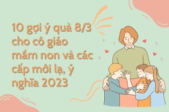 10 gợi ý quà 8/3 cho cô giáo mầm non và các cấp mới lạ, ý nghĩa 2023