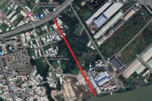 Đường sẽ mở theo quy hoạch ở xã Long Thới, huyện Nhà Bè, TP HCM (phần 2)