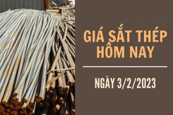 Giá sắt thép xây dựng hôm nay 3/2: Nối dài đà giảm sang ngày thứ 4 liên tiếp