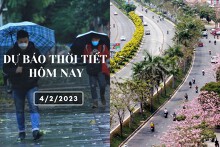 Dự báo thời tiết hôm nay 4/2/2023: Hà Nội trời lạnh, Đà Nẵng mưa nhỏ và sương mù, TP HCM ít mưa