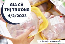 Giá cả thị trường hôm nay 4/2/2023: Farmers' Market, Bách Hóa Xanh cung cấp nhiều loại thịt gà tươi ngon