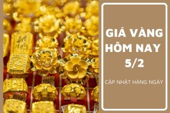 Giá vàng hôm nay 5/2: Vàng SJC ghi nhận giảm cao nhất 600.000 đồng/lượng trong tuần qua