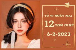 Tử vi ngày mai của 12 con giáp 6/2/2023: Dậu gia tăng vận may về tài lộc, Sửu vượng sự nghiệp