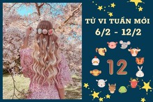Tử vi tuần mới của 12 con giáp từ 6/2 đến 12/2: Mão tài lộc trên đà tăng tiến, Thân công việc bất ổn