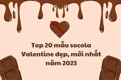 Top 20 mẫu socola Valentine đẹp, mới nhất năm 2023