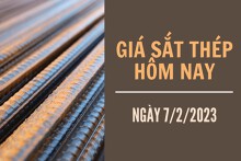 Giá sắt thép xây dựng hôm nay 7/2: Giảm xuống cận mức 4.000 nhân dân tệ/tấn