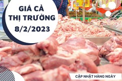 Giá cả thị trường hôm nay 8/2/2023: Giữa tuần, siêu thị WinMart tiếp tục giảm giá thịt heo