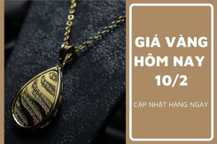 Giá vàng hôm nay 10/2: Điều chỉnh giảm từ 50.000 đồng/lượng đến 100.000 đồng/lượng