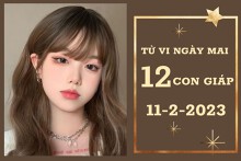Tử vi ngày mai của 12 con giáp 11/2/2023: Dần vượng tài lộc, Tuất tình yêu trục trặc