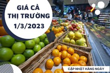 Giá cả thị trường hôm nay 1/3/2023: Bách Hóa Xanh có bán trái cây đủ loại cho người tiêu dùng