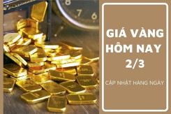 Giá vàng hôm nay 2/3: Tương đối ổn định, tiến sát ngưỡng 67 triệu đồng/lượng