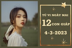 Tử vi ngày mai của 12 con giáp 4/3/2023: Mùi tài lộc không tệ, Dần công việc dễ dàng