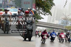 Dự báo thời tiết hôm nay 12/3/2023: Hà Nội chiều có mưa, Đà Nẵng tiếp tục mưa về đêm, TP HCM nắng nhiều