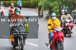 Dự báo thời tiết hôm nay 14/3/2023: Hà Nội rét về sáng và đêm, Đà Nẵng mưa vài nơi, TP HCM nắng nhiều