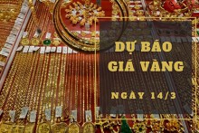 Dự báo giá vàng 14/3: Sẽ tiếp tục tăng giá vào đầu phiên?