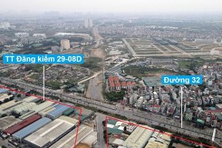 Những khu đất có thể thu hồi để làm vành đai 3,5 đoạn Thượng Cát - Quốc lộ 32