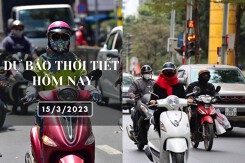 Dự báo thời tiết hôm nay 15/3/2023: Hà Nội mưa nhỏ, trời rét, Đà Nẵng mưa về sáng và đêm, TP HCM vẫn nắng