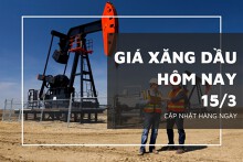 Giá xăng dầu hôm nay 15/3: Tiếp đà đi xuống, giá dầu giảm gần 2%