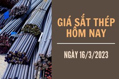 Giá sắt thép xây dựng hôm nay 16/3: Quay đầu giảm về mức 4.237 nhân dân tệ/tấn