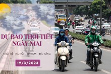 Dự báo thời tiết ngày mai 19/3/2023: Hà Nội sáng sớm có sương mù, Đà Nẵng đôi lúc có mưa, TP HCM nắng gắt