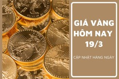 Giá vàng hôm nay 19/3: Vàng SJC ghi nhận mức tăng cao nhất 600.000 đồng/lượng