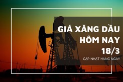 Giá xăng dầu hôm nay 18/3: Quay đầu giảm sốc trên 4%