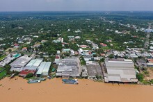 Tiền Giang dự kiến hoàn thành mặt bằng cầu Rạch Miễu 2 trong quý I