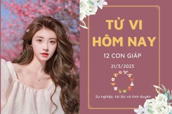 Tử vi hàng ngày hôm nay của 12 con giáp 21/3/2023: Thân tiền bạc dư dả, Mùi sự nghiệp thăng tiến