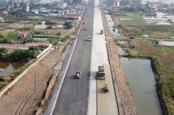 Tiến độ mở rộng đường ven biển nối Đồ Sơn đến cầu Thái Bình