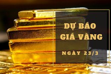 Dự báo giá vàng 23/3: Có thể duy trì đà tăng?