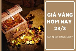 Giá vàng hôm nay 23/3: Đồng loạt tăng từ 100.000 đồng/lượng đến 250.000 đồng/lượng