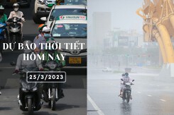 Dự báo thời tiết hôm nay 25/3/2023: Hà Nội trời chuyển mát, Đà Nẵng mưa về chiều tối, TP HCM vẫn nắng