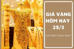 Giá vàng hôm nay 25/3: Ghi nhận giảm 50.000 đồng/lượng phiên cuối tuần
