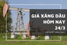 Giá xăng dầu hôm nay 24/3: Nhích nhẹ, dao động quanh mốc 60.000 JPY/thùng