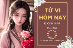 Tử vi hàng ngày hôm nay của 12 con giáp 24/3/2023: Thìn công việc gặp rắc rối, Hợi may mắn