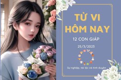 Tử vi hàng ngày hôm nay của 12 con giáp 25/3/2023: Ngọ chưa đột phá, Dần gặp vận may