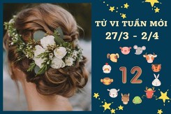 Tử vi tuần mới của 12 con giáp từ 27/3 đến 2/4: Sửu tài lộc sụt giảm, Dậu tình yêu rực rỡ