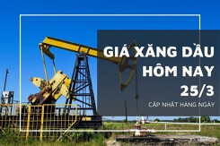 Giá xăng dầu hôm nay 25/3: Hạ nhiệt hơn 1% vào sáng cuối tuần