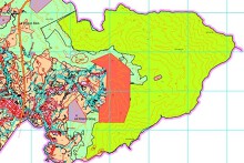 Bản đồ quy hoạch sử dụng đất xã Khánh Đông, huyện Khánh Vĩnh, tỉnh Khánh Hòa giai đoạn 2021 - 2030