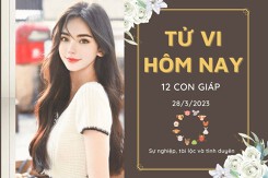 Tử vi hàng ngày hôm nay của 12 con giáp 28/3/2023: Dần may mắn, Tuất có cơ hội kiếm tiền