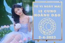 Tử vi ngày mai của 12 cung hoàng đạo 2/4/2023: Thiên Bình tài lộc báo động, Sư Tử sự nghiệp trung bình