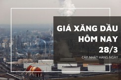 Giá xăng dầu hôm nay 28/3: Đảo chiều, leo dốc gần 4%