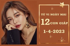 Tử vi ngày mai của 12 con giáp 1/4/2023: Sửu tài lộc tăng tiến, Mùi công việc ổn định